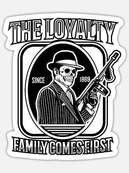 - Sticker - white matte