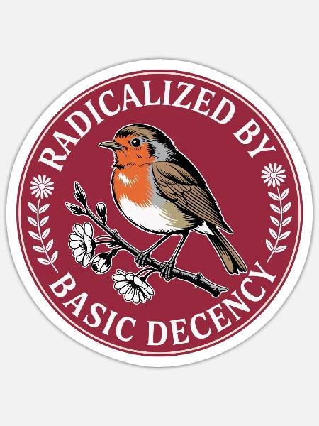 - Sticker - white matte