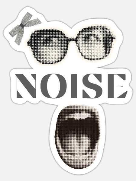 - Sticker - white matte