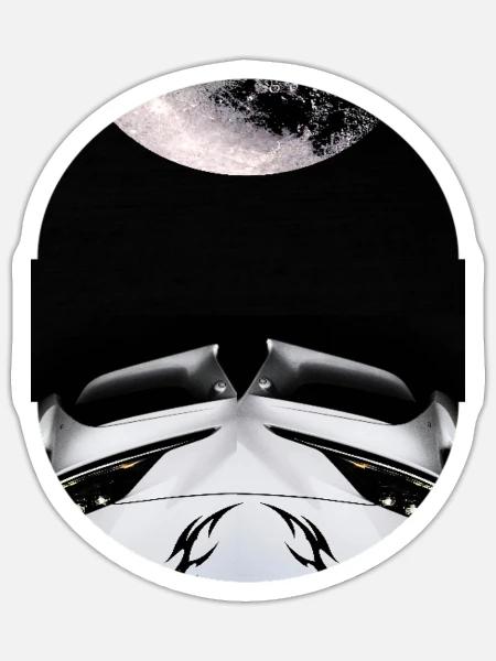 - Sticker - white matte