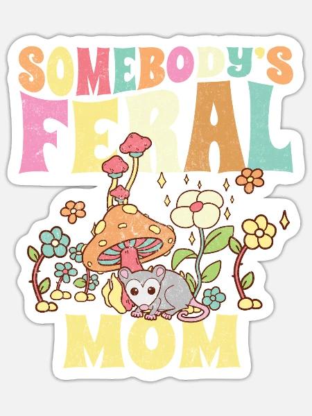  - Sticker - white matte