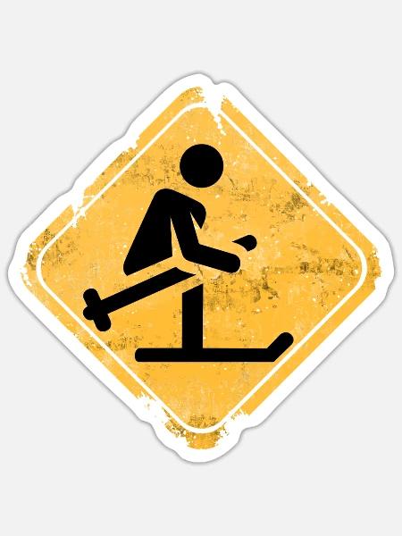 - Sticker - white matte