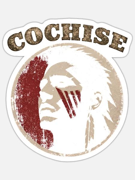 Cochise Circle Heritage - Sticker - white matte