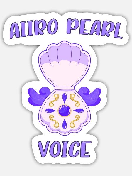 - Sticker - white matte
