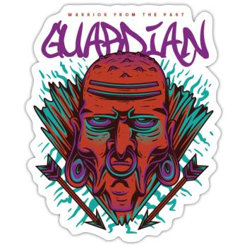 Guardian - Sticker - white matte - Front
