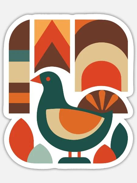 Thanksgiving - Sticker - white matte