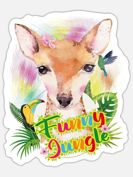 - Sticker - white matte