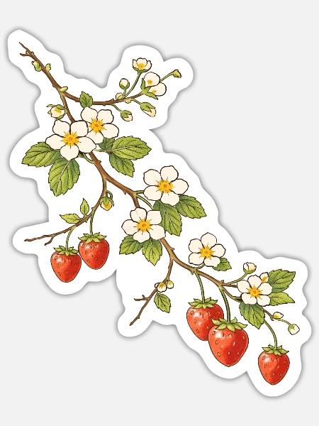 - Sticker - white matte
