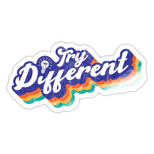 Try Different - Sticker