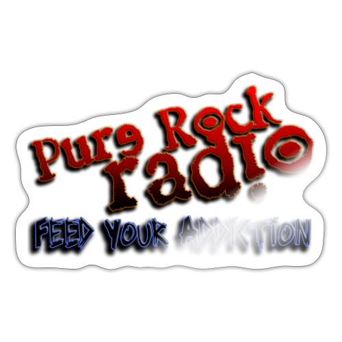 purerockradio feedaddiction transp 1300px - Sticker