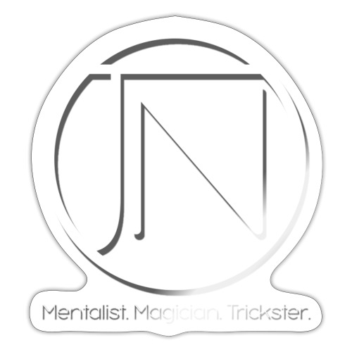 Jeff Newman Logo | Newman Mentalism - Sticker