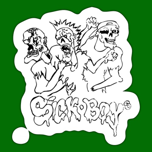 SickBoys Zombie - Sticker