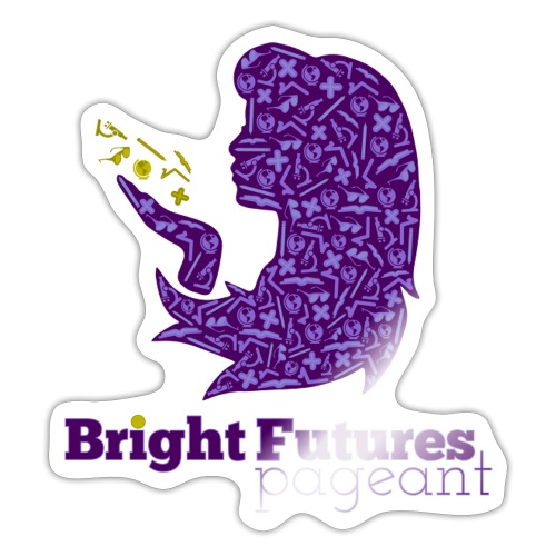 Official Bright Futures Pageant Logo - Sticker