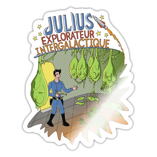 Julius, Explorateur Intergalactique - Sticker