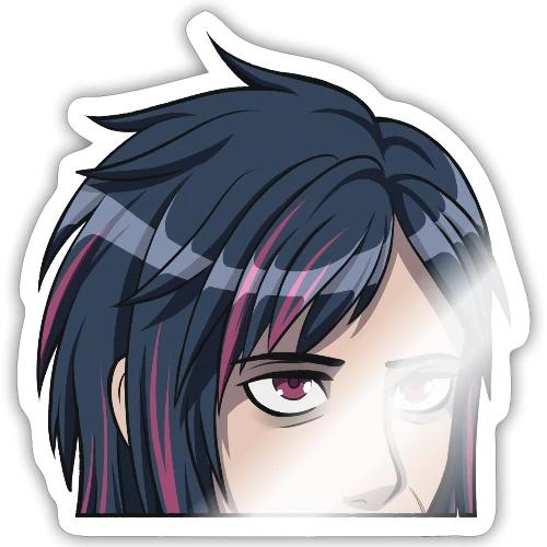 Peeking Tuna - Sticker