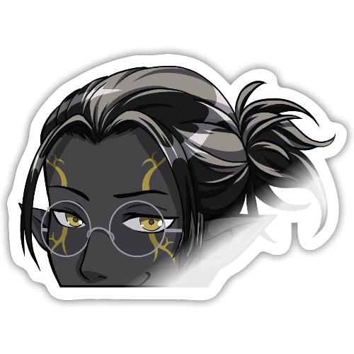 Peeking Val - Sticker