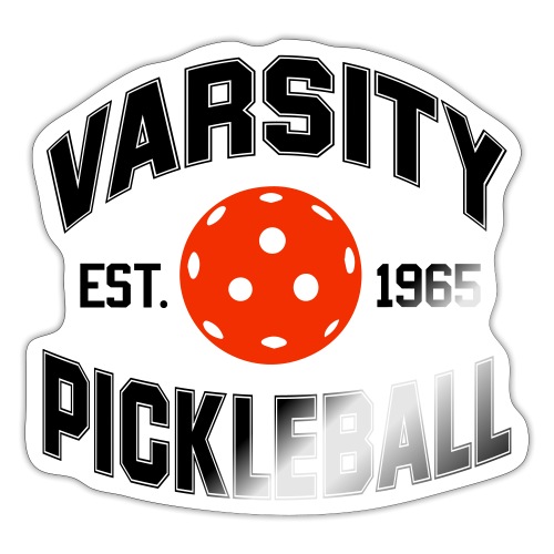 Varsity Pickleball 2-color - Sticker