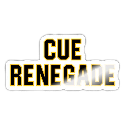 Cue Renegade (On Light) - Sticker