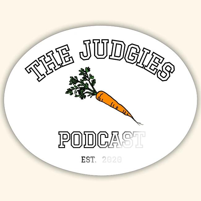The Judgies Podcast Carrot College Sticker