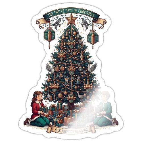 Twelve Days of Christmas T-Shirt - Sticker