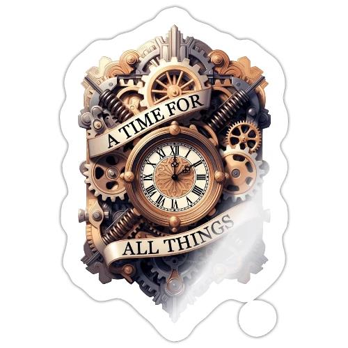 Ornate Clockwork T-Shirt - Sticker