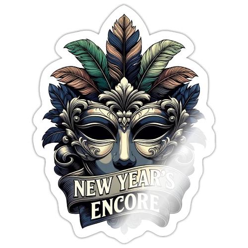 Masquerade Mask T-Shirt - Sticker