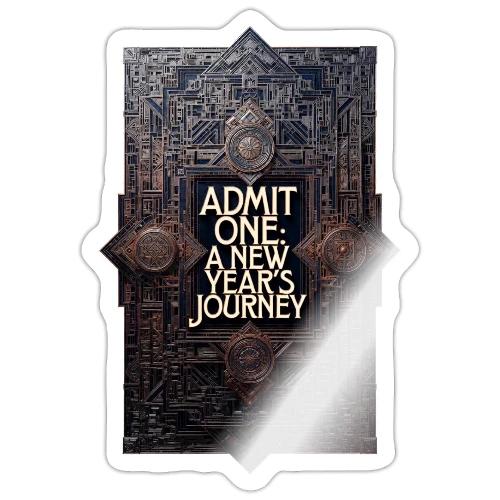 Art Deco VIP Pass T-Shirt - Sticker