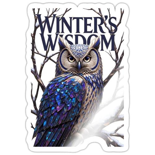 Crystalized Forest Owl T-Shirt - Sticker