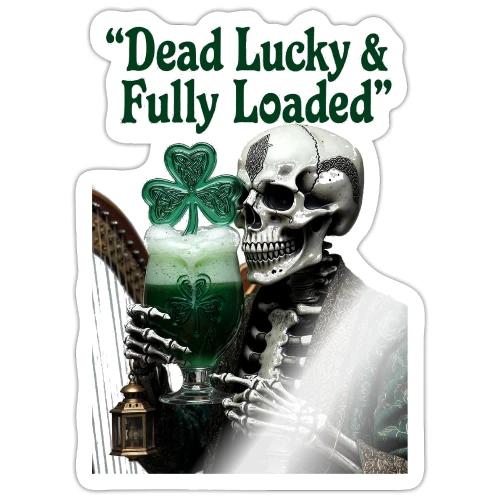 Lucky Skeleton Stout T-Shirt - Sticker