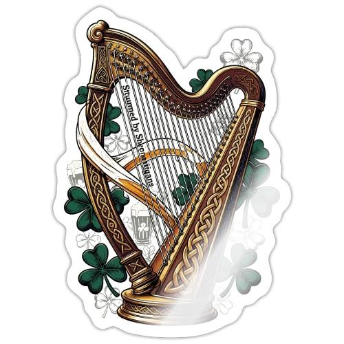 Emerald Harp Shenanigans T-Shirt - Sticker