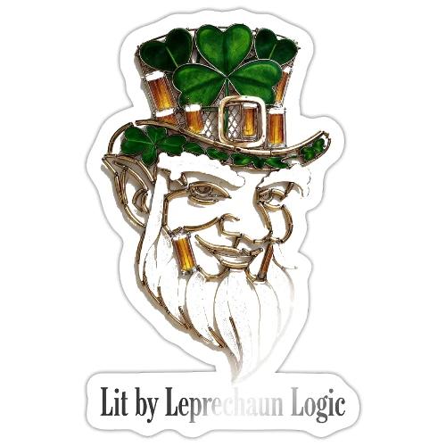 Leprechaun Lantern Mischief T-Shirt - Sticker