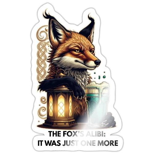 Sly Fox One More Round Tee - Sticker