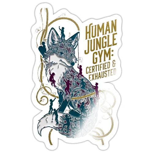 Human Jungle Gym Fox Tee - Sticker