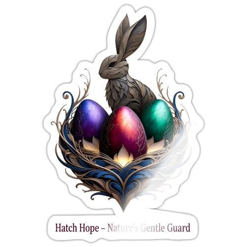 Easter Hatch Hope Nest Guardian T Shirt, Gift - Sticker