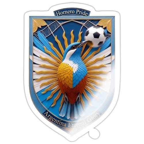 Argentina Hornero Soccer T Shirt, Football Gift - Sticker