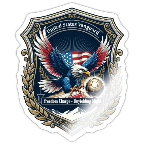 USA Eagle Vanguard T-Shirt,American Flag PrideGift - Sticker
