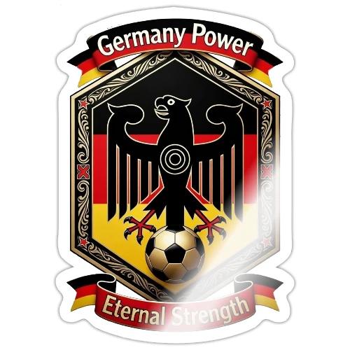 Germany Eagle Power T-Shirt, Flag Pride Gift - Sticker