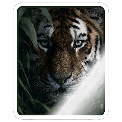 Tiger Jungle Eyes Wildlife Design - Sticker