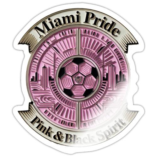 Miami Pride T Shirt, Soccer City Pride Gift - Sticker