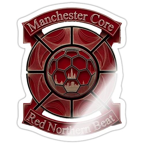 Manchester Is Red T Shirt, Soccer City Pride Gift - Sticker