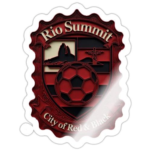 Flamengo Scarlet Summit T-Shirt, Football Gift - Sticker