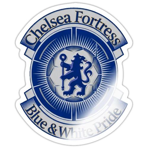 Chelsea Fortress T Shirt, Soccer City Pride Gift - Sticker