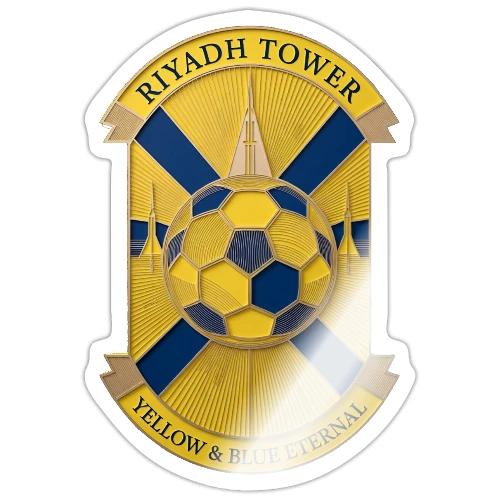 Riyadh Tower T Shirt, Football City Pride Gift - Sticker