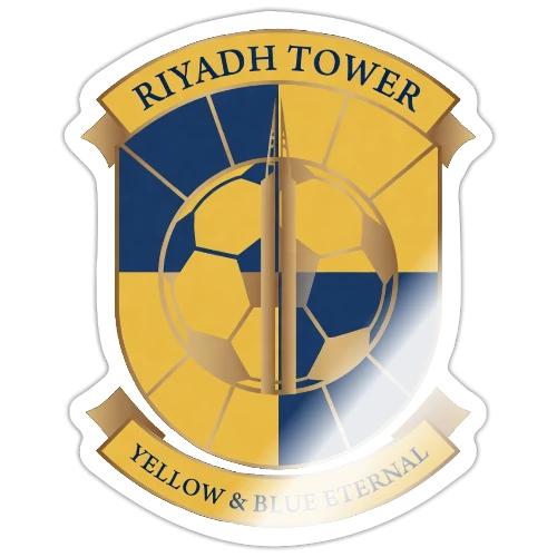 Riyadh Tower Premium T Shirt, Football Pride Gift - Sticker