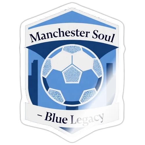 Manchester Soul Soccer City Emblem T Shirt, Gift - Sticker