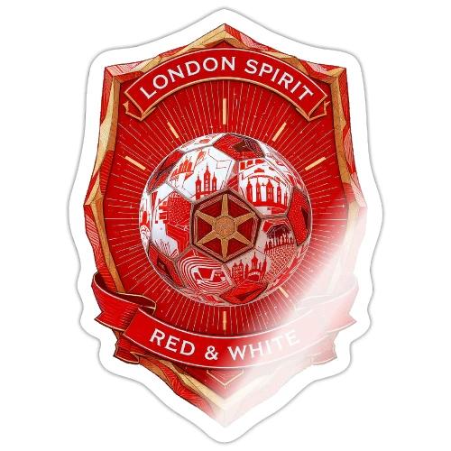London is Red T Shirt, Football City Pride Gift - Sticker