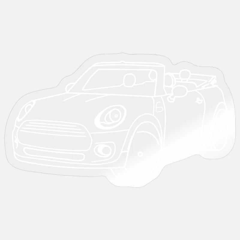 Mini-cooper Stickers | Unique Designs | Spreadshirt