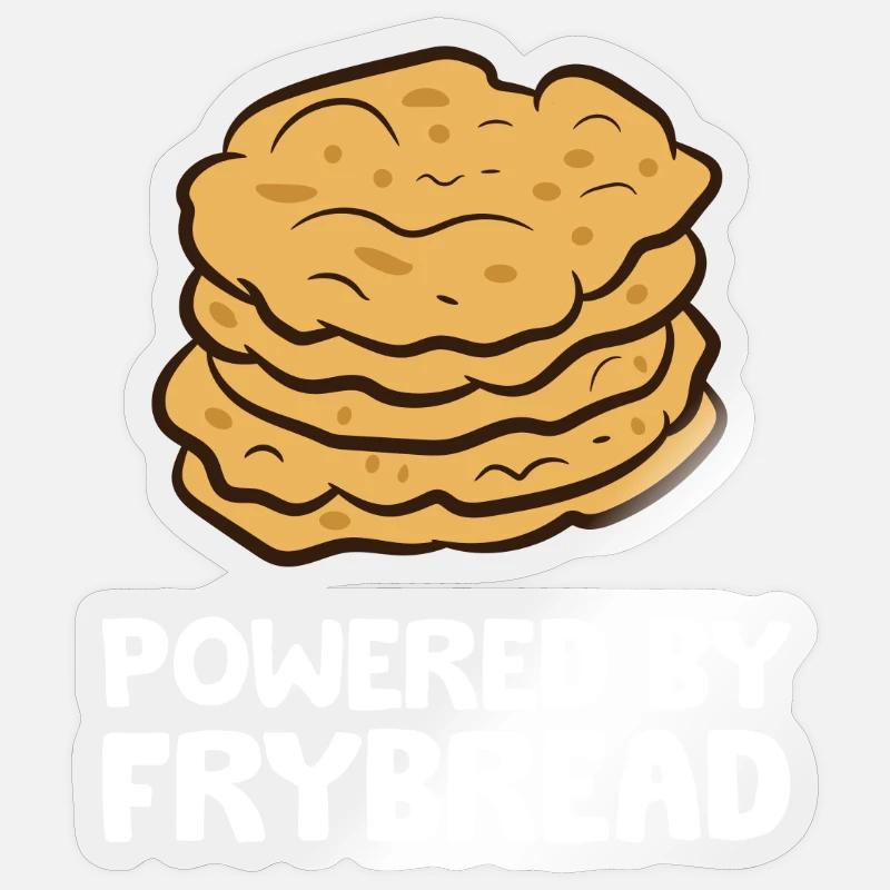 Frybread Stickers | Unique Designs | Spreadshirt