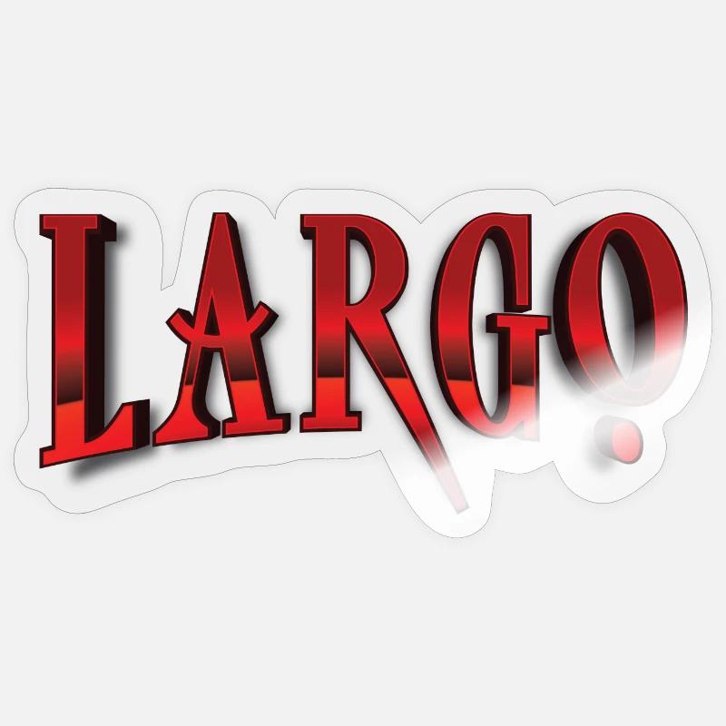 Largo Stickers | Unique Designs | Spreadshirt