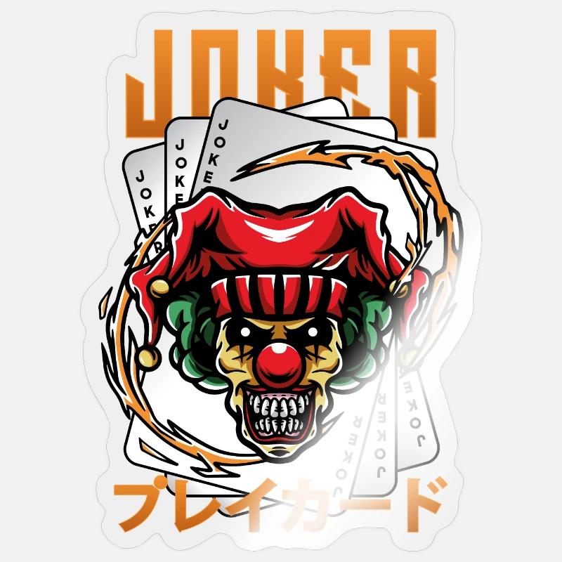Joker Stickers | Unique Designs | Spreadshirt